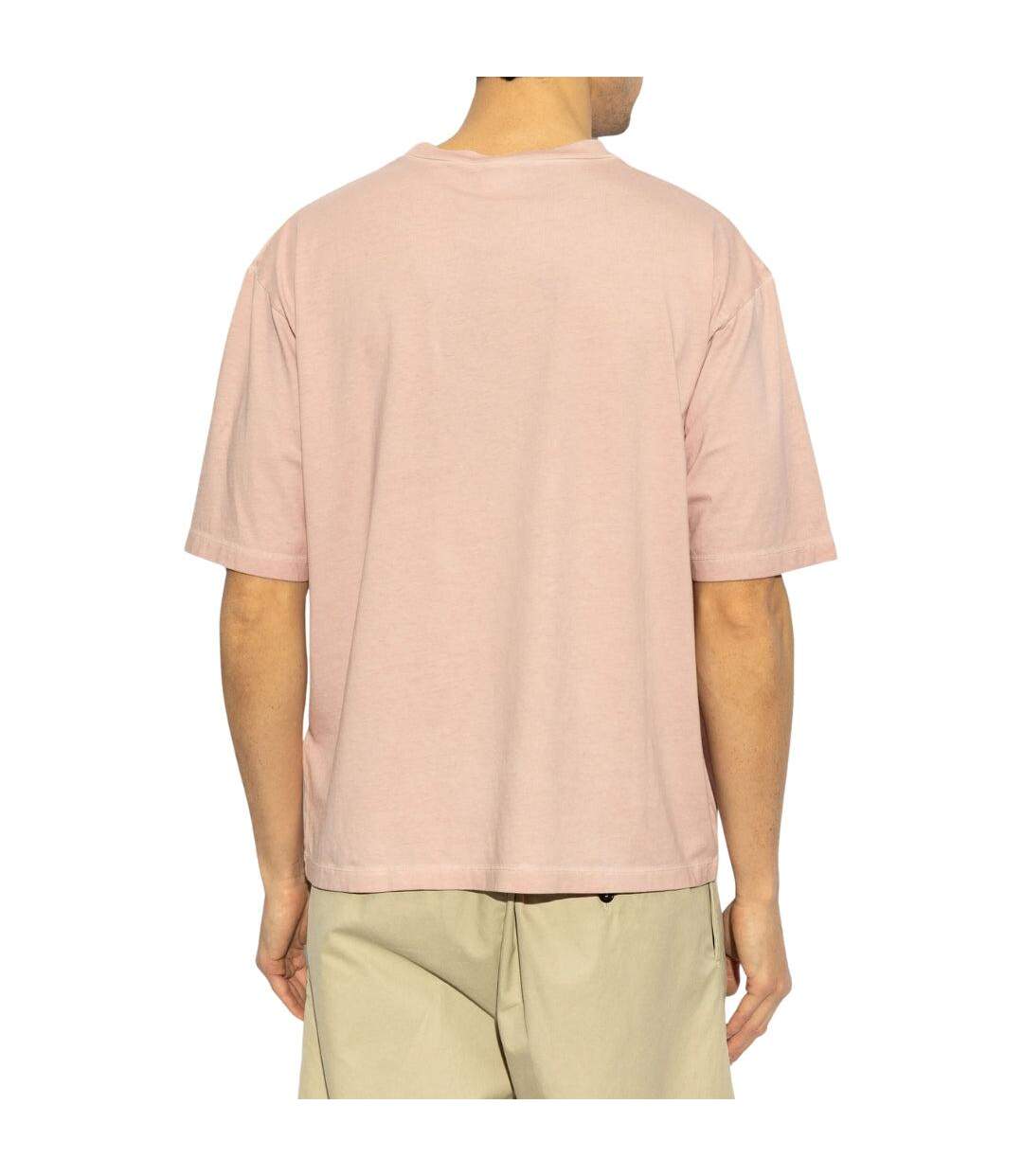 T-shirt Motif/style Imprimé Graphique Homme Lilas Pâle Noir DSquared2-3