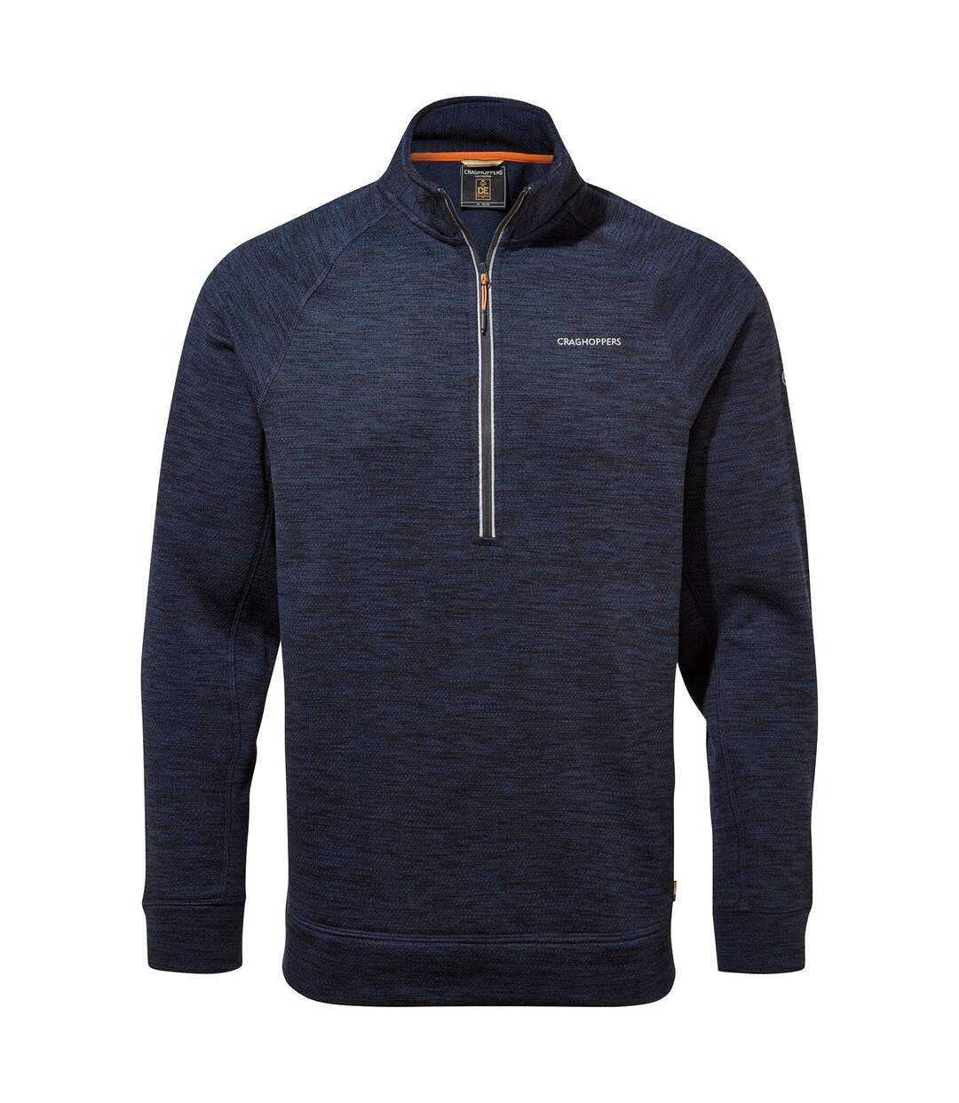 Mens Stromer Half Zip Fleece Navy Blue Craghoppers-2