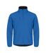 Mens Classic Soft Shell Jacket Black Clique-1