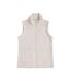 Womens/ladies Buxton Borg Gilet Beige Animal-1