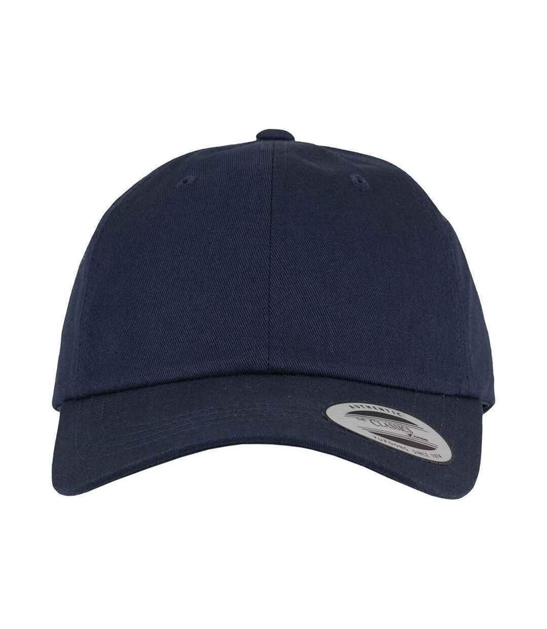 Casquette à profil bas adulte bleu marine Flexfit-1