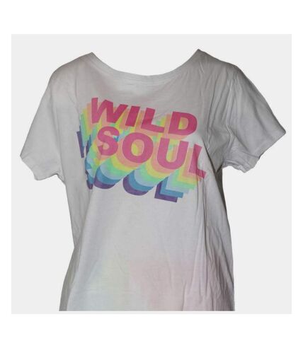 Forever Dreaming Womens/Ladies Wild Soul Pyjama Set (White/Multicoloured)