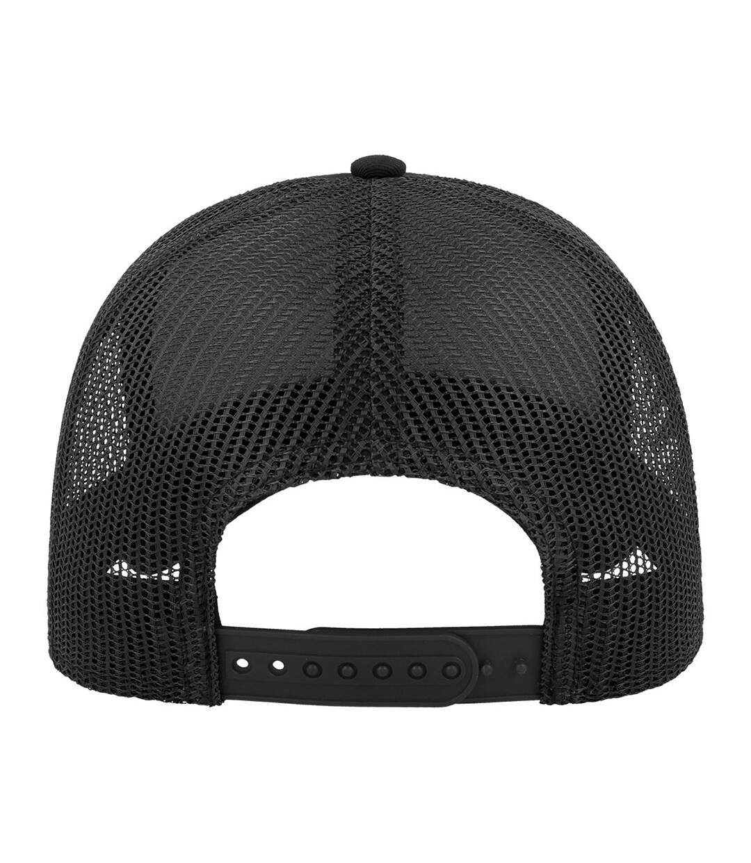 Atlantis Rapper 5 Panel Trucker Cap (Pack of 2) (Black/Black) - UTAB415-2