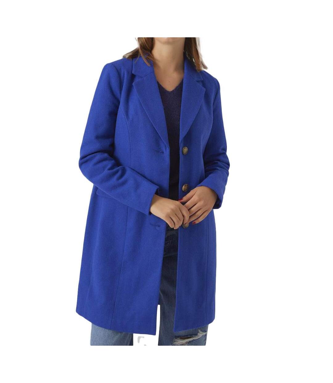 Manteau Bleu Femme Vero Moda Cindy - M-1