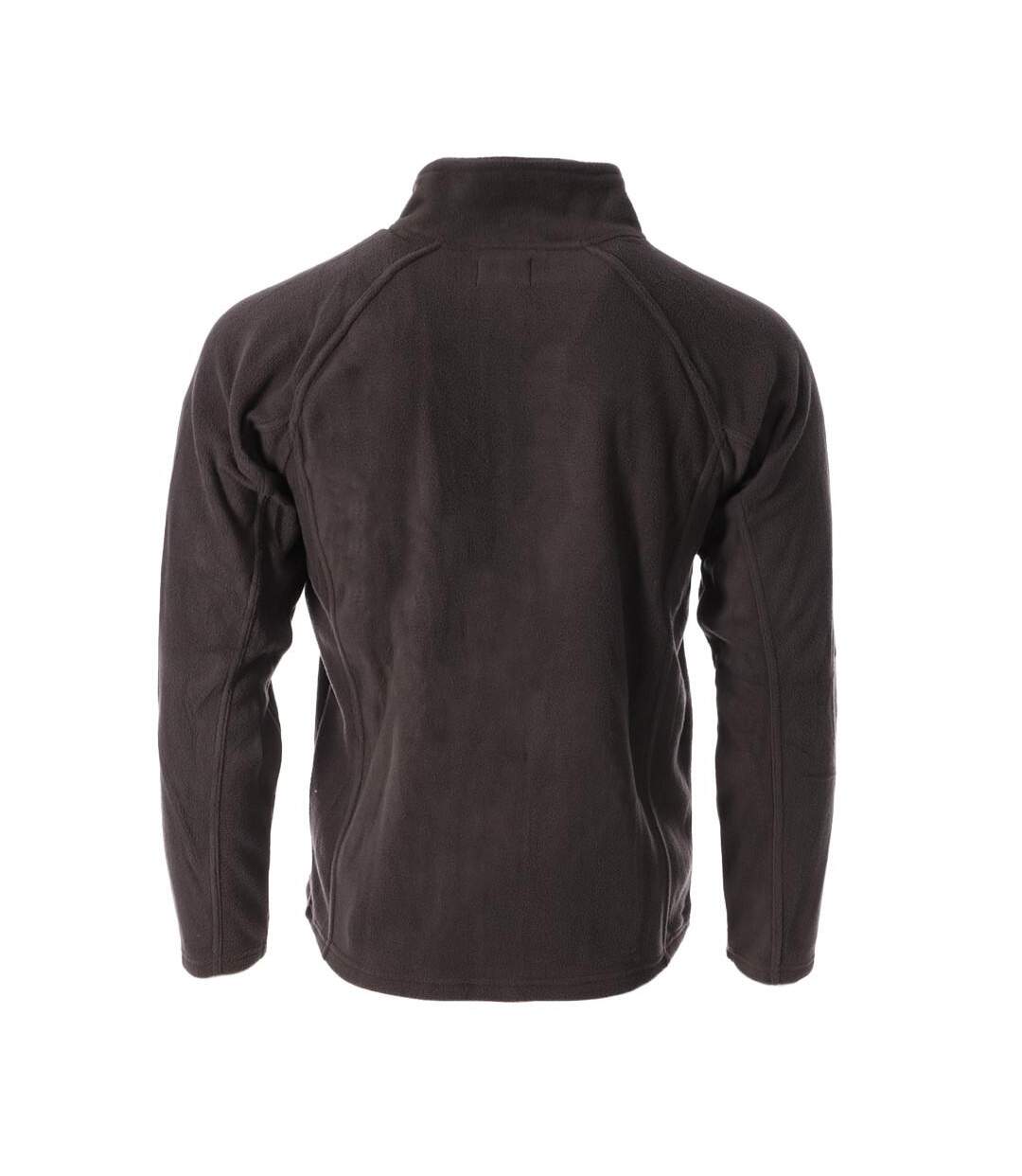 Polaire zippé gris homme impérial classic polaire-2