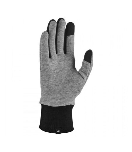 Nike Mens Club Fleece Winter Gloves (Dark Grey/Black Heather)