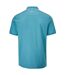 Polo ferris homme sarcelle clair / blanc Farah-2