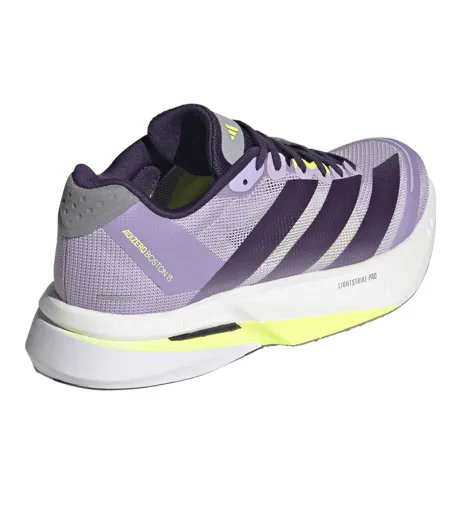 Chaussures Course À Pied Boston Femme Pourpre Rose Violet Adidas