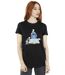 Disney Femmes/Les femmes Lilo & Stitch Reading A Book Cotton Boyfriend T-Shirt (Noir) - UTBI30078-2