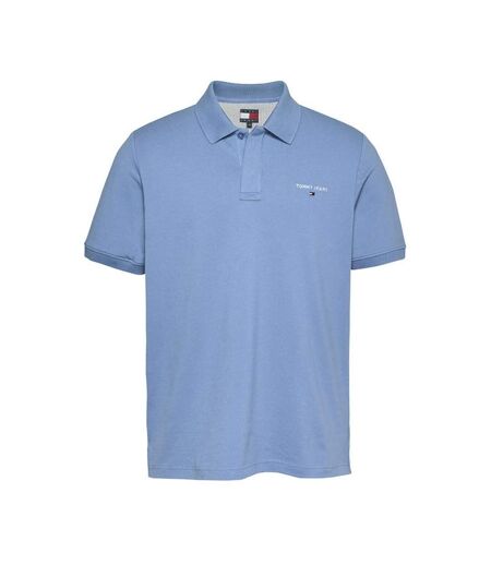 Polo bleu homme tommy hilfiger linear - l