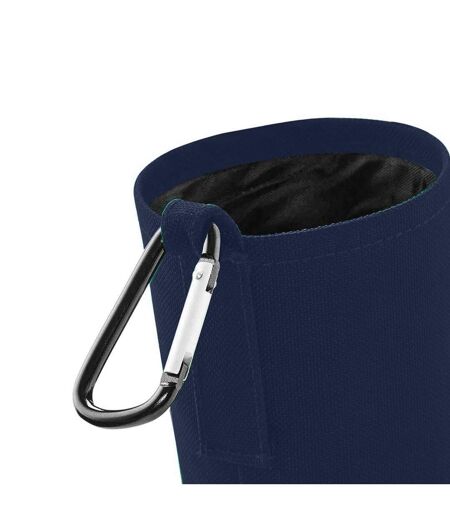 Gourde et porte-gourde taille unique bleu marine Quadra