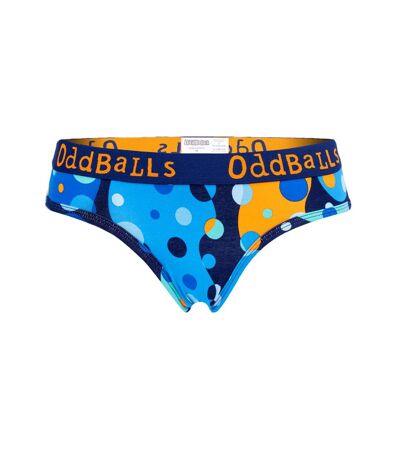 OddBalls Womens/Ladies Space Balls Briefs (Blue/Yellow) - UTOB207