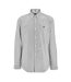 Mens Oxford Regular Long-sleeved Shirt Green Boss-2