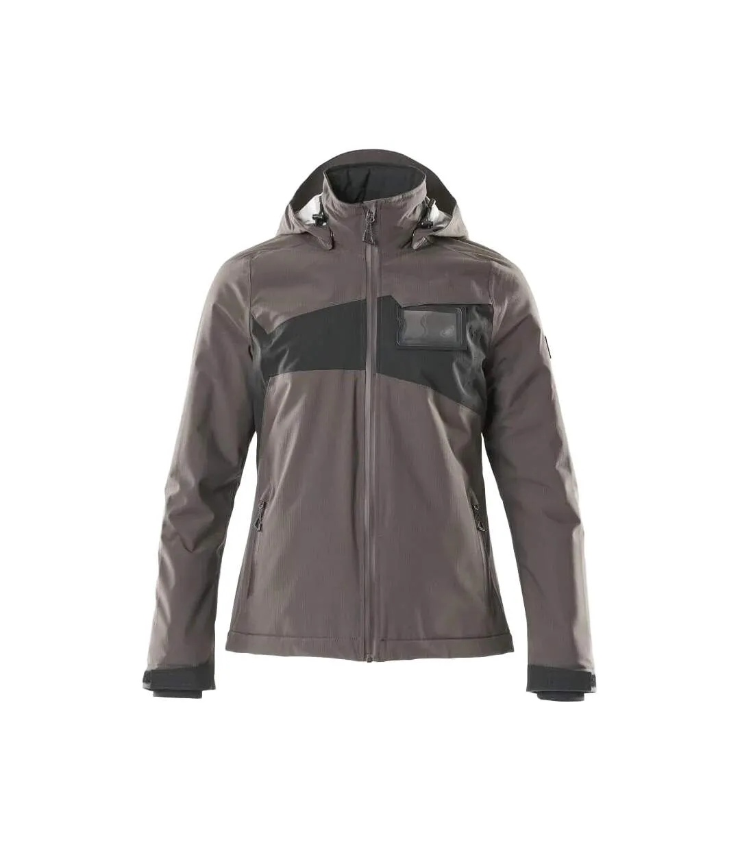 Womens/ladies Accelerate Winter Jacket Dark Anthracite Black Mascot-1