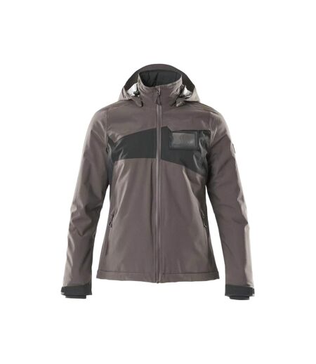 Womens/ladies Accelerate Winter Jacket Dark Anthracite Black Mascot