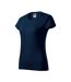 T-shirt Basic Femme Bleu Marine Foncé Malfini-4