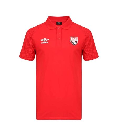 En avant guingamp polo rouge homme umbro - s