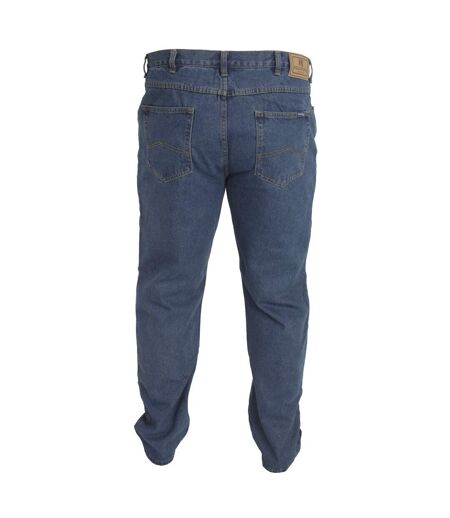 D555 Mens Rockford Kingsize Comfort Fit Jeans (Stonewash) - UTDC160