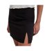 Jupe noire femme pieces thelma-1