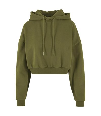 Sweat à capuche femme olive Urban Classics