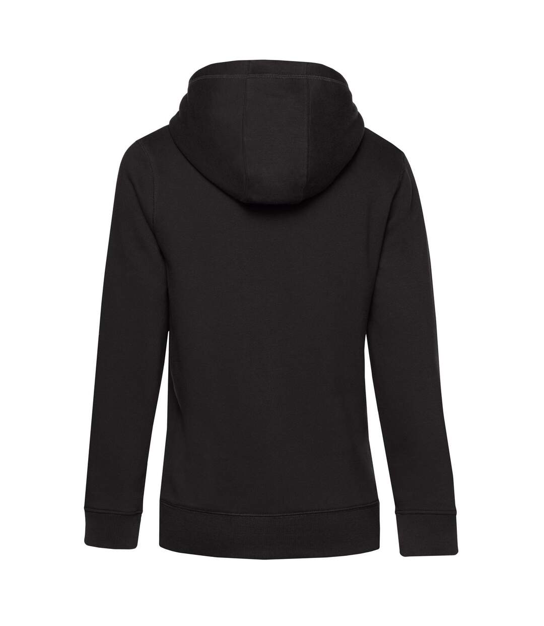 Sweat À Capuche Queen Femme Noir B&C-2