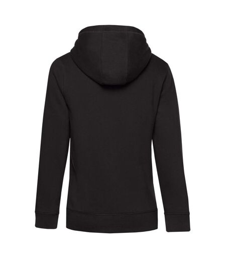 Sweat À Capuche Queen Femme Noir B&C