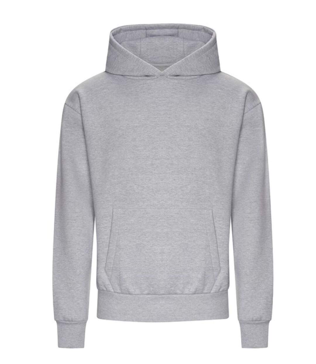 Sweat-shirt à capuche - Unisexe - JH120 - gris chiné