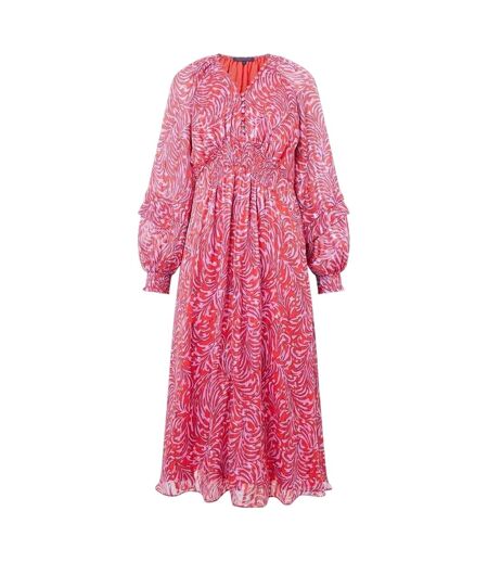 Robe Mi-longue Femme Rouge Écarlate French Connection