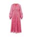 Robe Mi-longue Femme Rouge Écarlate French Connection-2