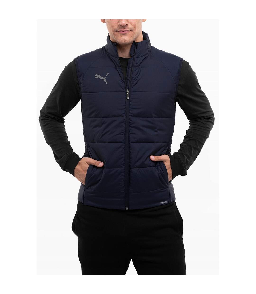 Veste Sans Manches Team Liga Homme Bleu Marine Puma-1