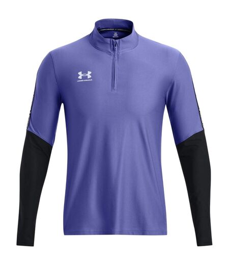 Mens Tech 2.0 Contrast Long-sleeved T-shirt Blue Under Armour