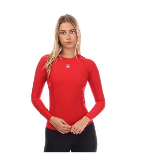 Womens/ladies Series-3 Long-sleeved Top Red Skins