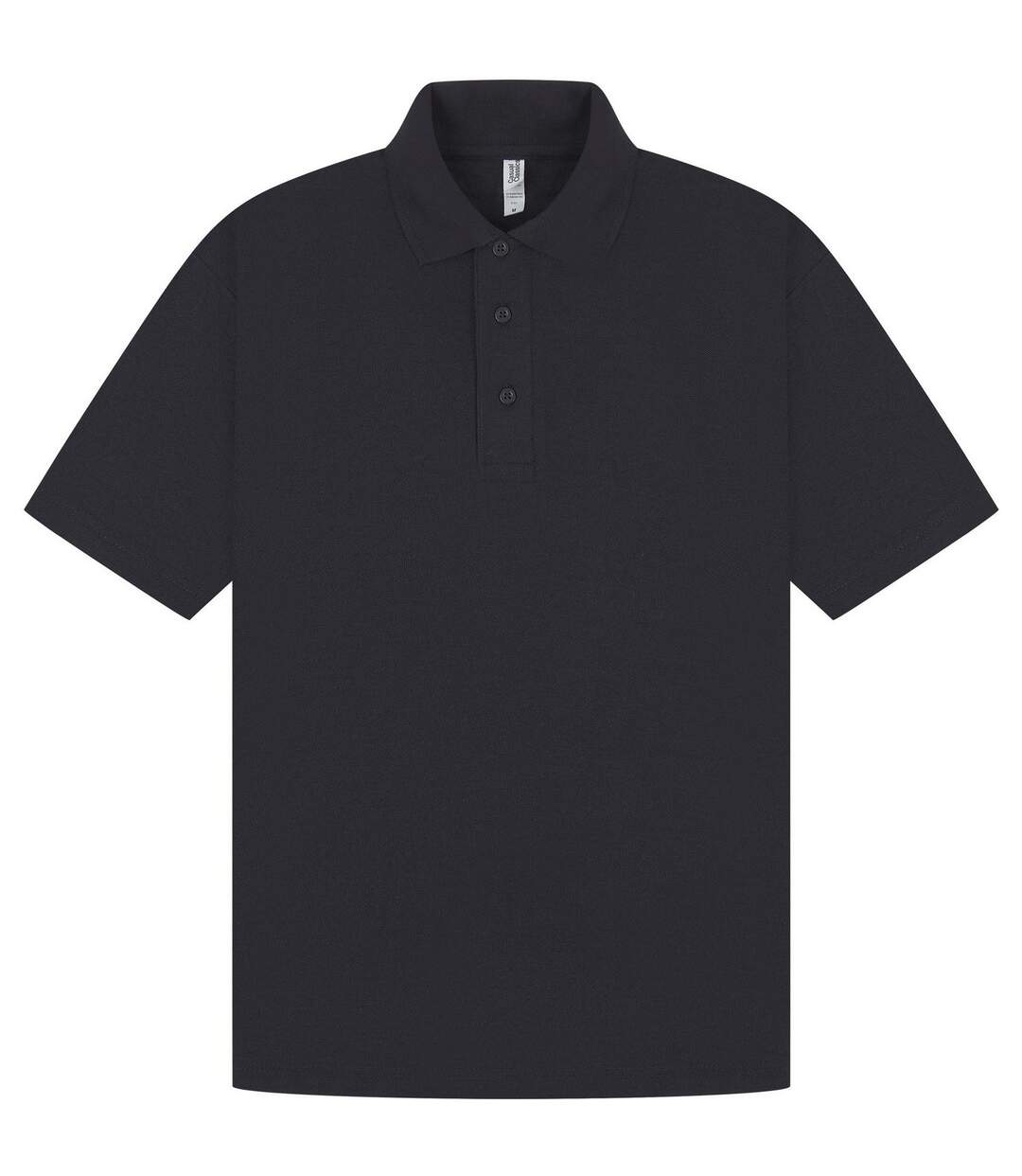 Polo Manches Courtes Homme Bleu Marine Casual-1