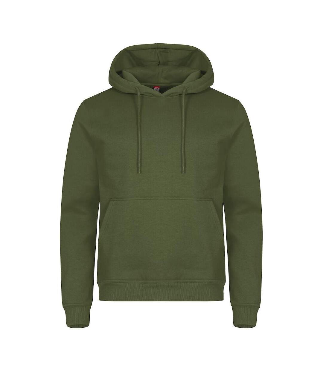 Sweat À Capuche Miami Adulte Vert Militaire Clique-1