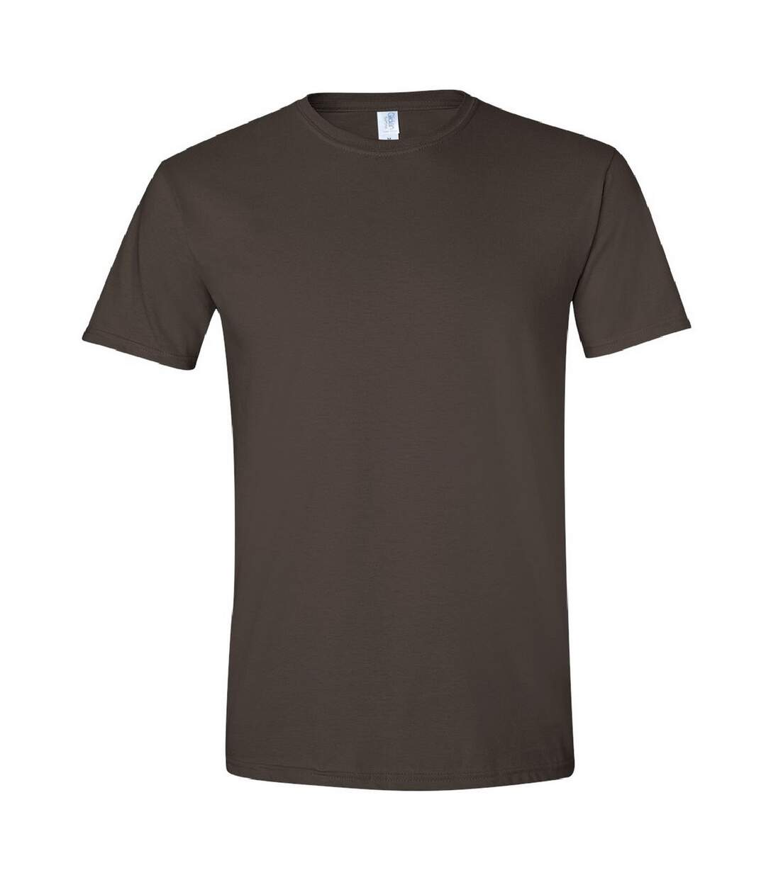 T-shirt manches courtes homme marron foncé Gildan