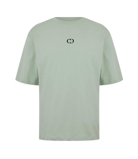 T-shirt Motif/style Imprimé Au Dos Homme Vert Pâle Criminal Damage