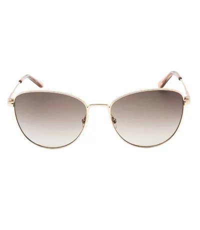Womens/ladies Ju 620/g/s 0au2 2s Sunglasses One Size Light Gold Brown Juicy Couture