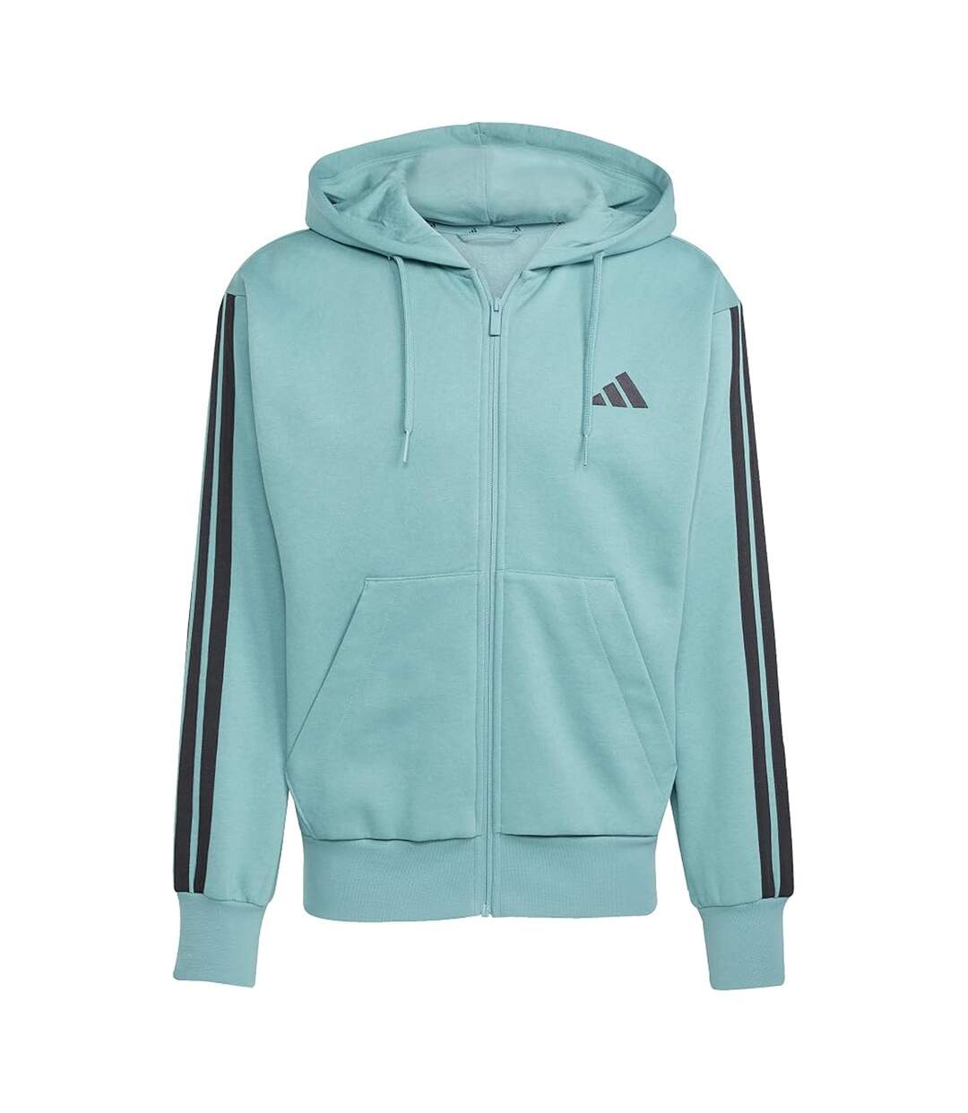 Veste À Capuche 3s Homme Bleu Sarcelle Adidas-2