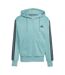 Veste À Capuche 3s Homme Bleu Sarcelle Adidas-2