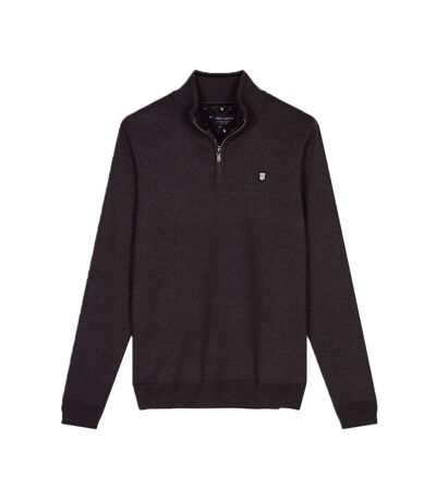 Pull 1/4 Zip Anthracite Homme Teddy Smith Marty 2