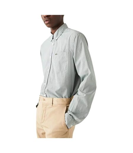 Chemise Manches Longues Verte/Blanche Homme Lacoste CH2564 - 39