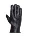 Mens Sheepskin 3 Point Stitch Glove Black Pretty Green-1