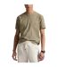 Mens Embroidered Pocket Slim T-shirt Olive Ralph Lauren-3