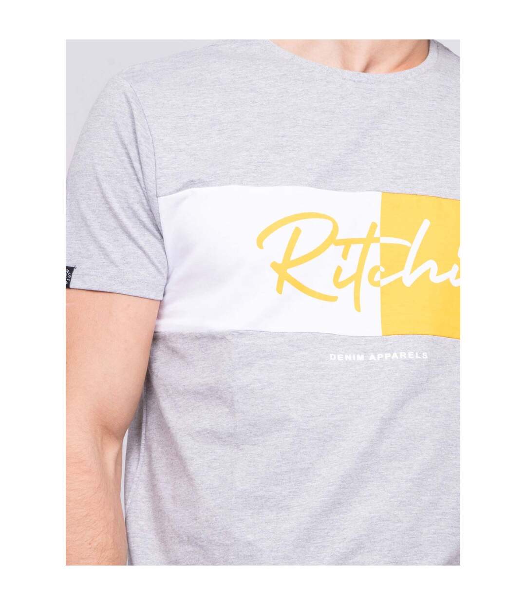 T-shirt col rond pur coton NOWARE-3