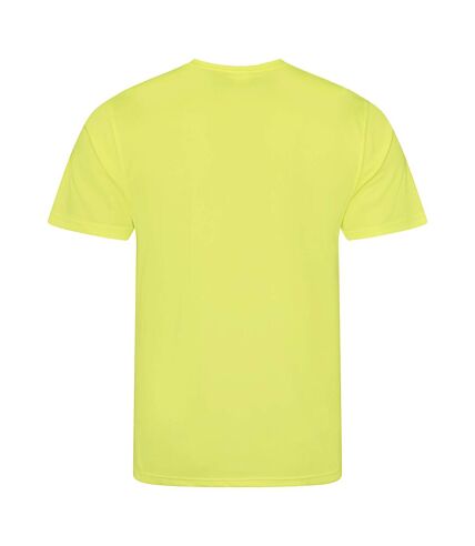 AWDis Just Cool Mens Performance Plain T-Shirt (Electric Yellow) - UTRW683