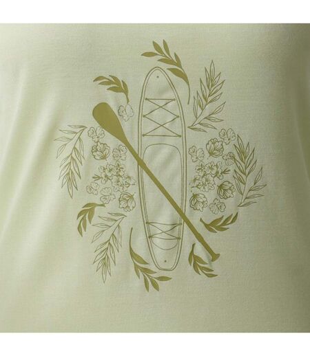 Womens/ladies Harmonic Boat Vest Top Butterfly Green Dare 2B