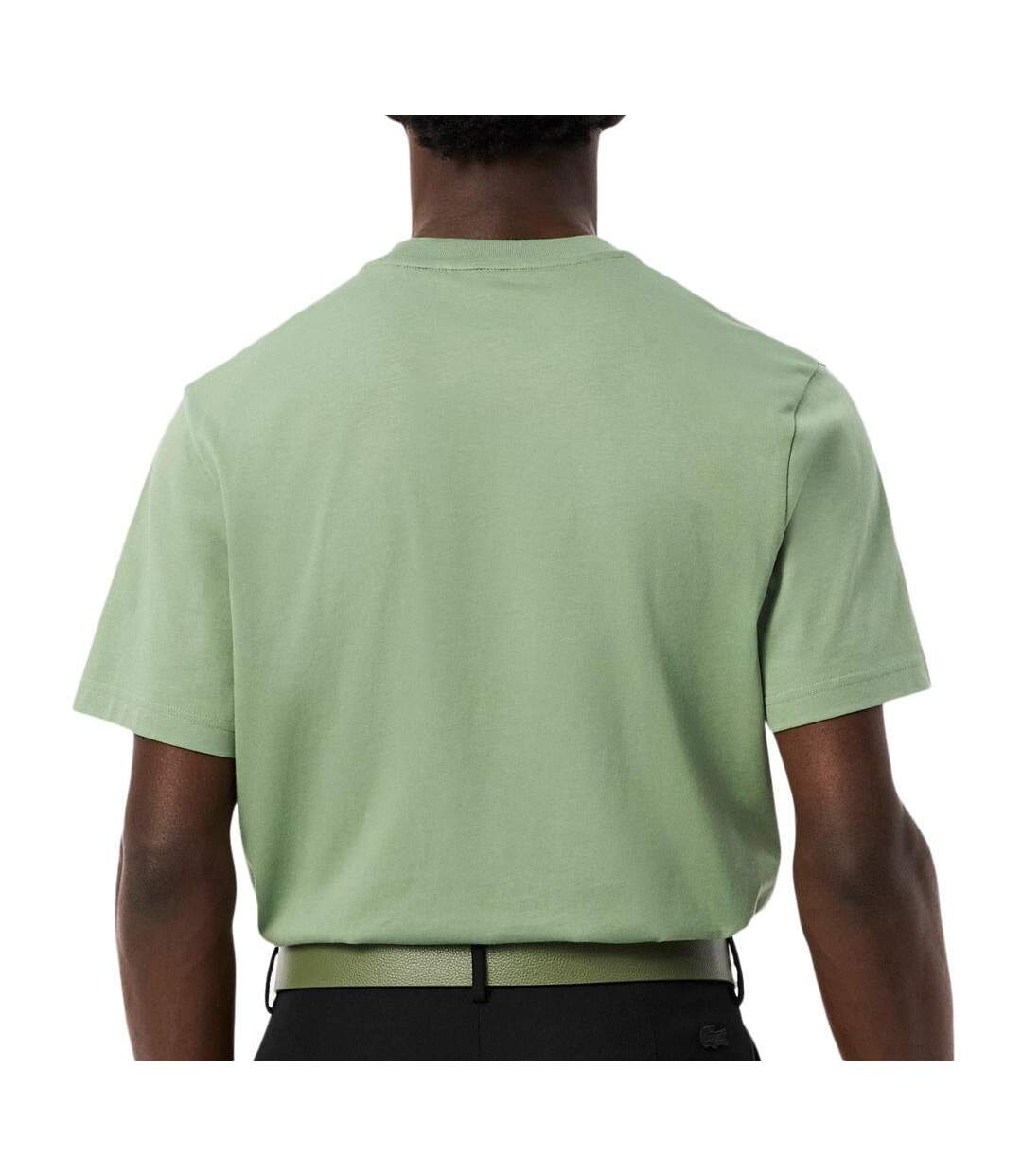 T-shirt kaki homme lacoste  klassiek - l-2