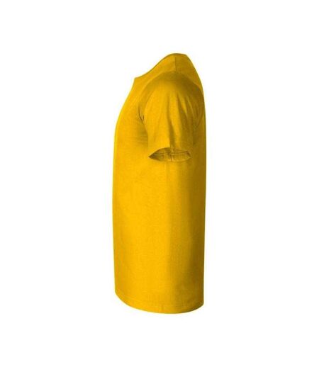 T-shirt Motif/style Uni Paint Adulte Jaune Malfini