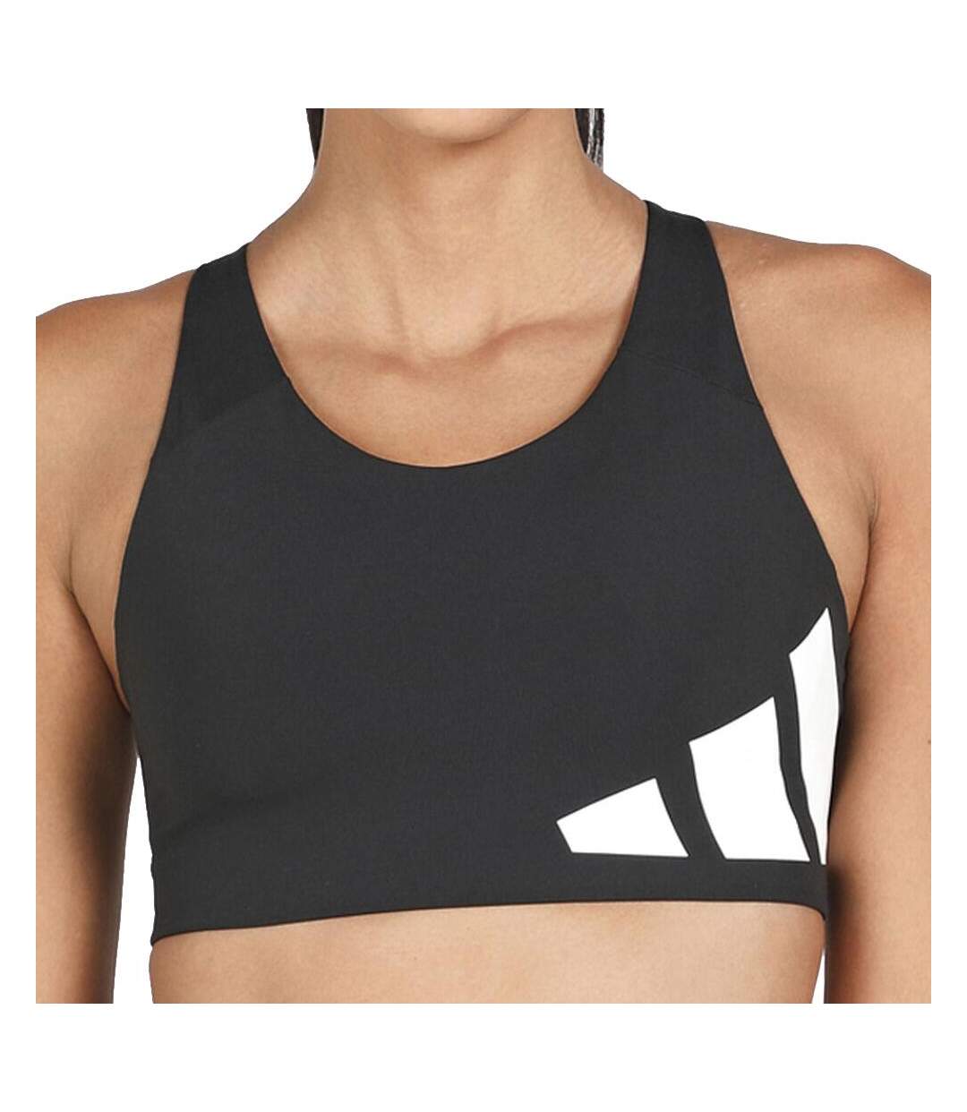 Brassière Noire Femme Adidas Alpha - M-1