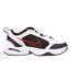Mens Air Monarch Iv Swoosh Leather Training Shoes White Black Nike-1